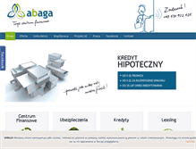 Tablet Screenshot of abaga.pl